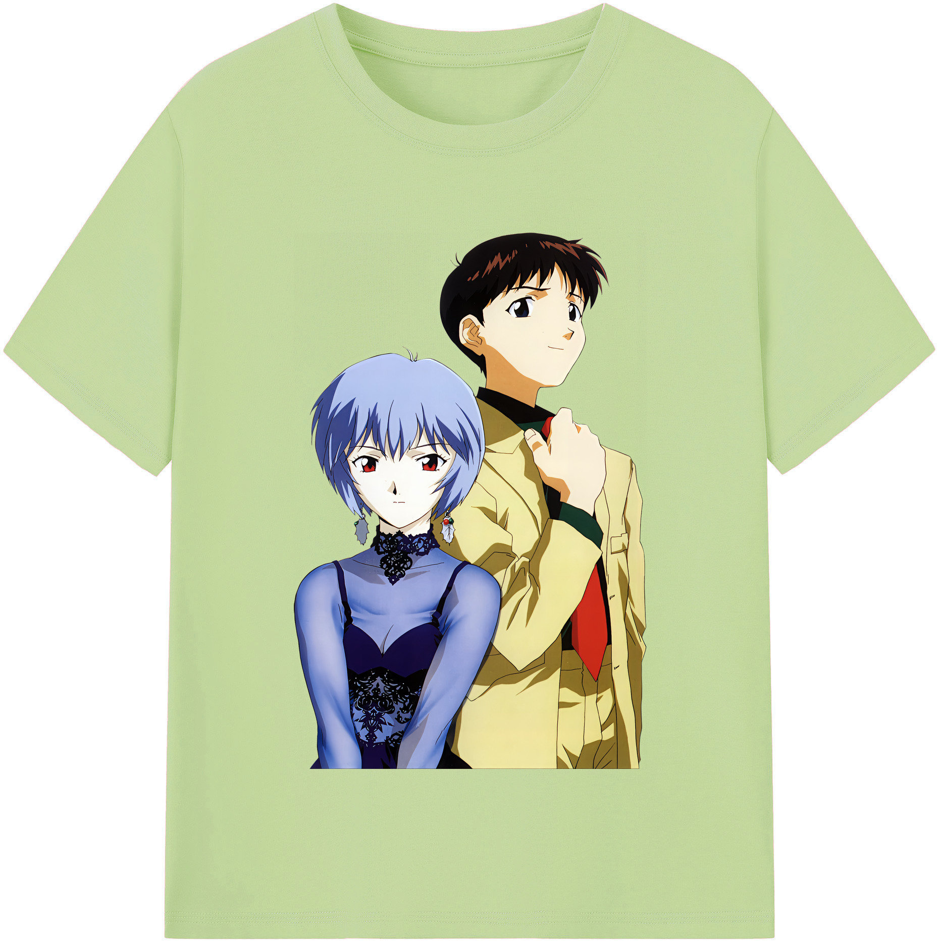 （画像用） EVA 新世紀エヴァンゲリオン 綿100％半袖Tシャツ（フロントプリント）